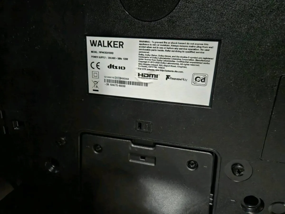Tv50 inch walker  smart tv - Image 2