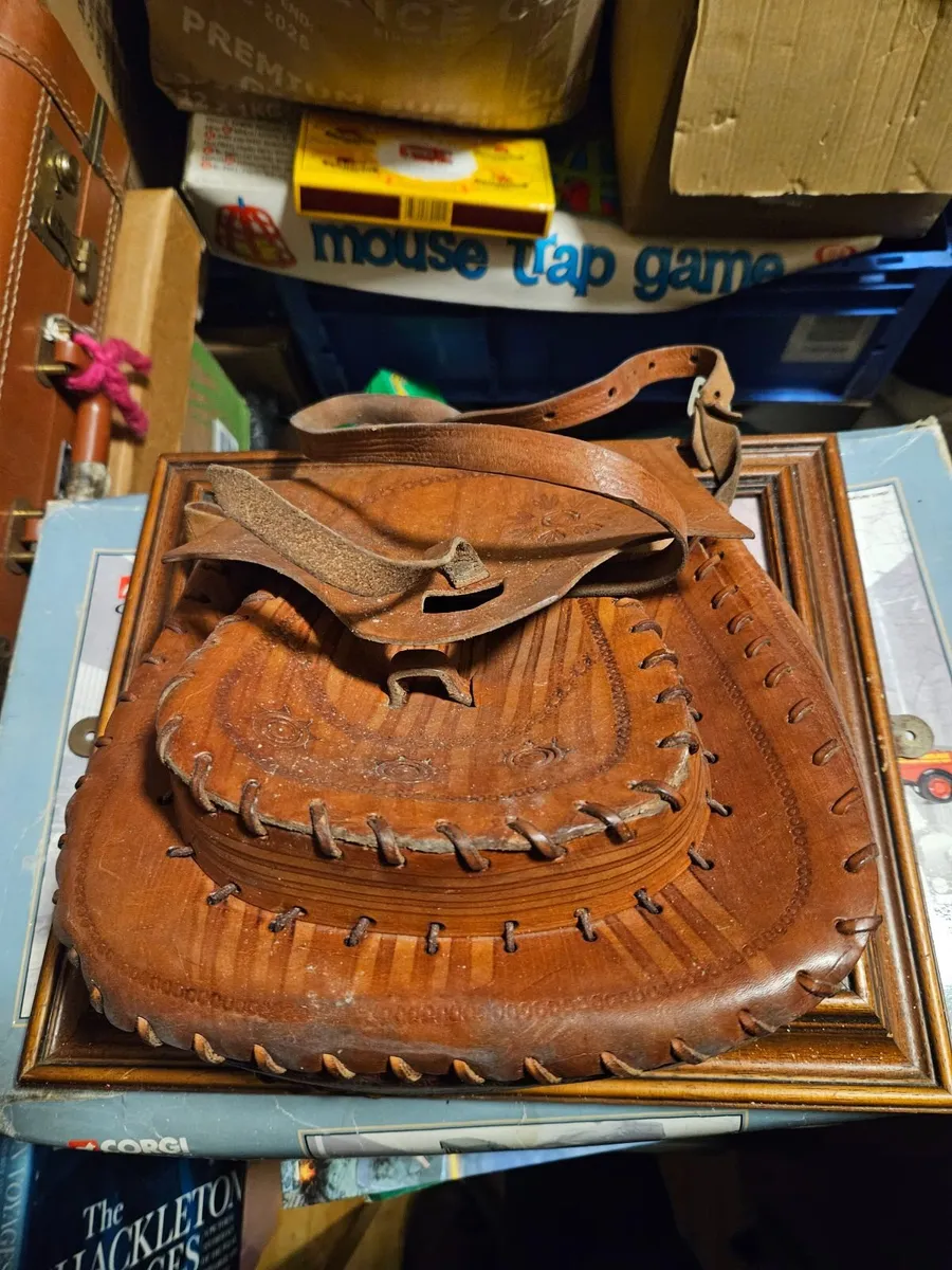 Vintage Leather Bag - Image 1