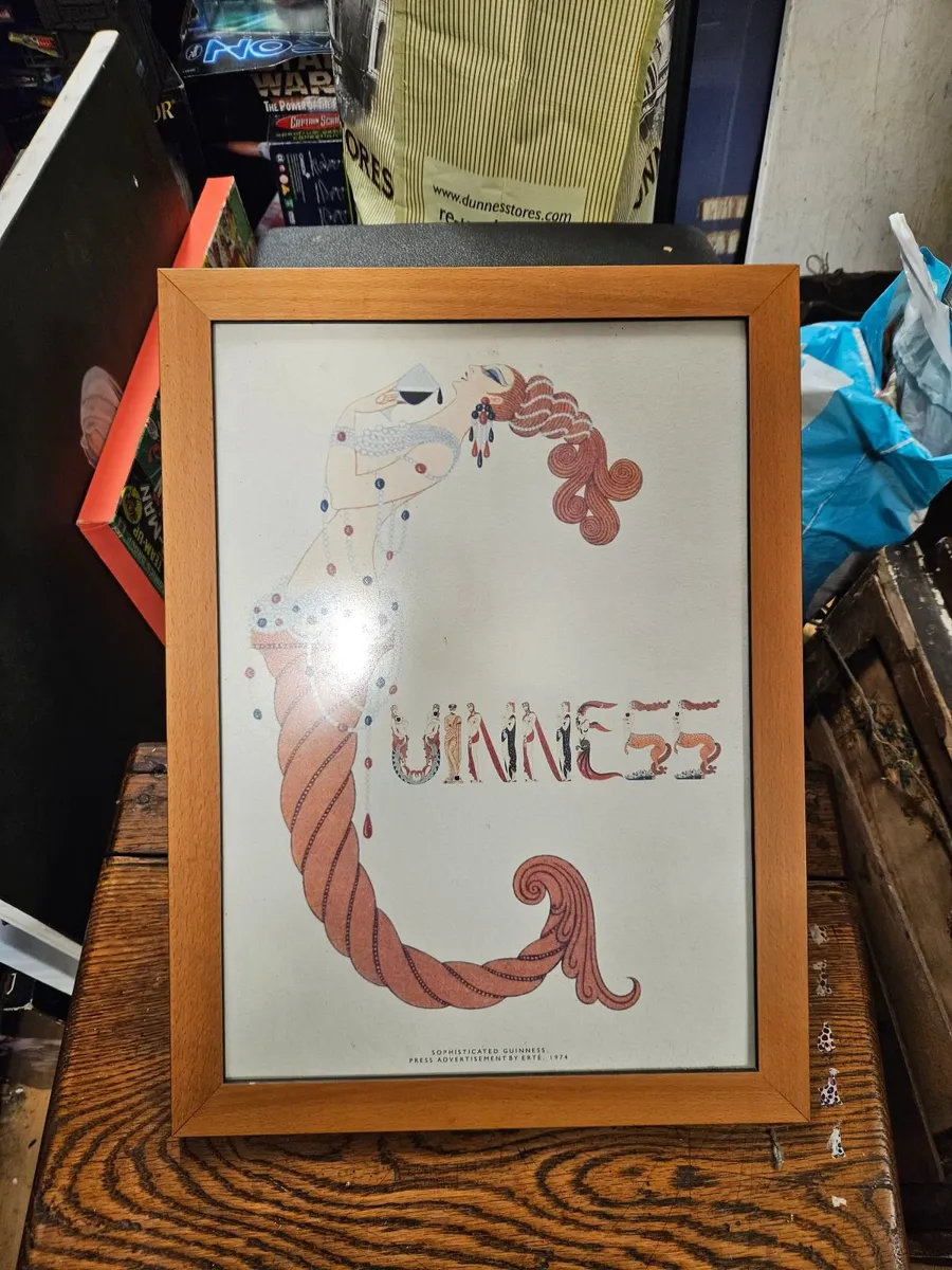 Vintage Guinness Picture Print - Image 1