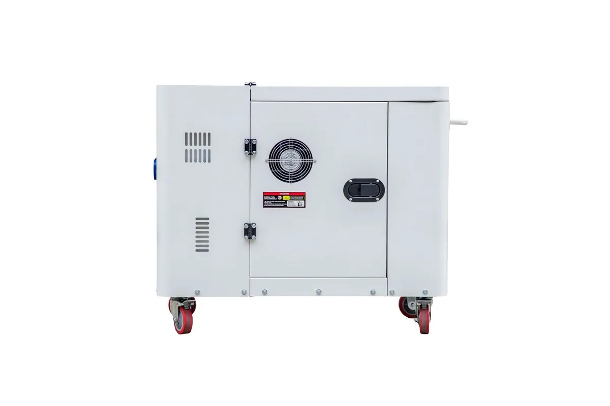 10KVA Semi-Enclosed Quiet Diesel Generator - Image 3