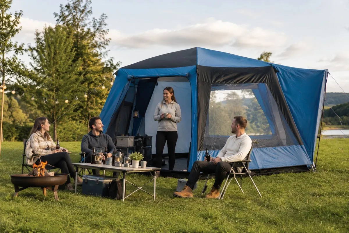 5/6 Person XL Festival & Family Camping Tent - Image 2