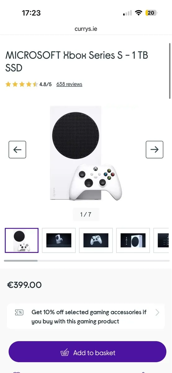 Xbox Series S Console 512gb - Image 1