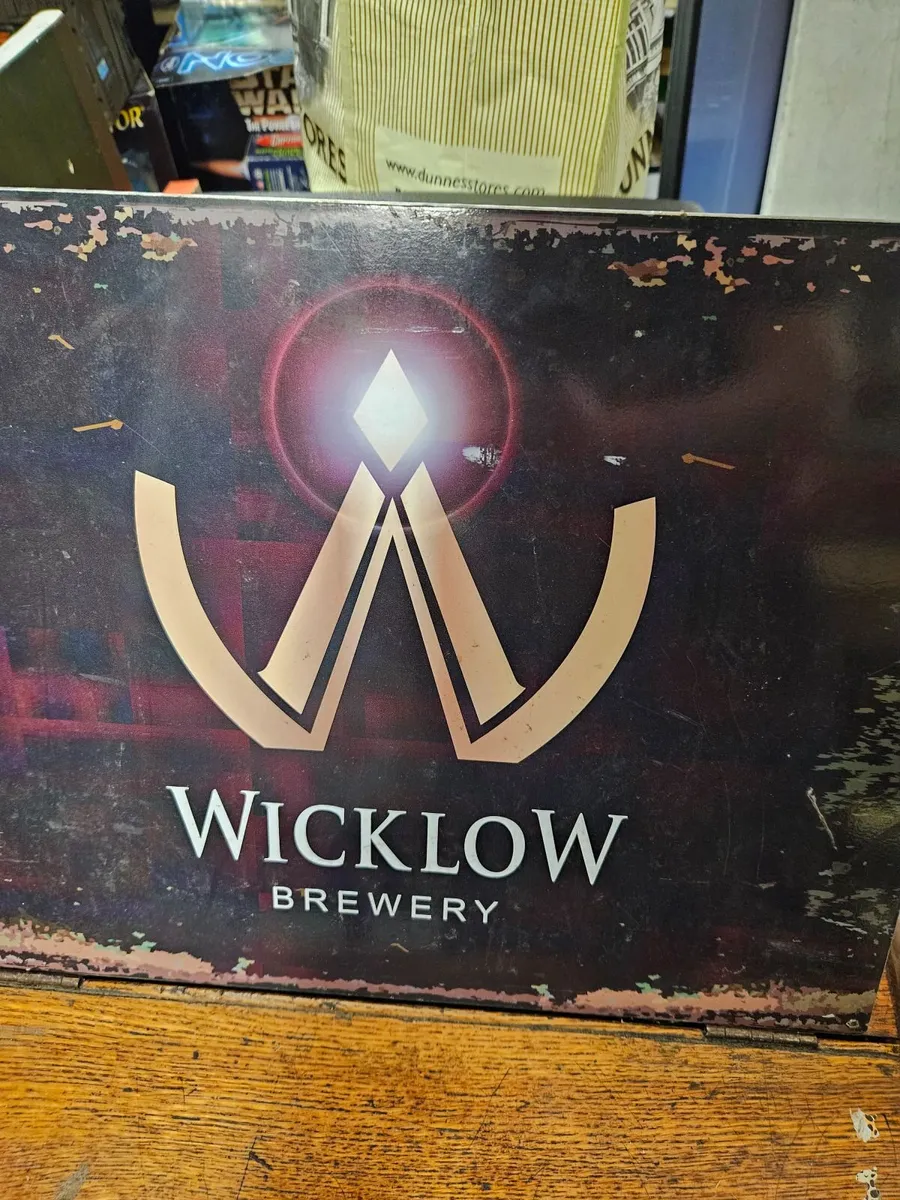 Metal Wicklow Brewery Sign - Image 2