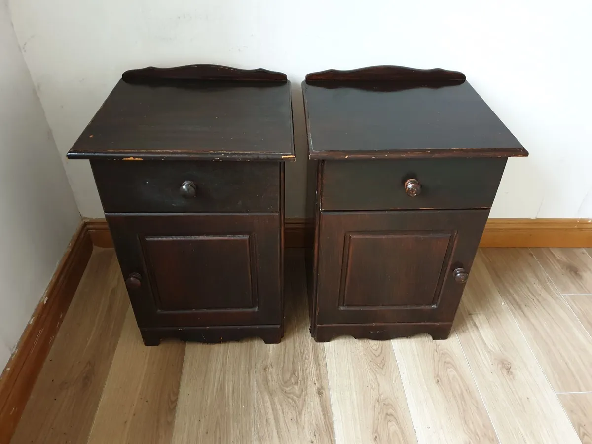 Solid Wood Lockers x 2 - Image 1