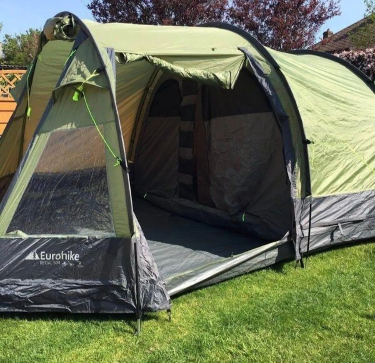 Tunnel Tent 5 man green - Image 2