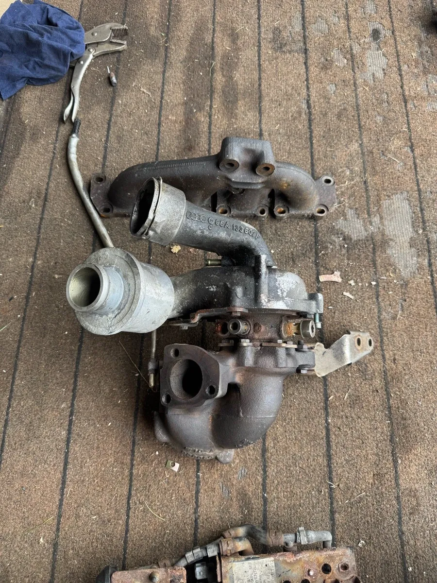 Vw golf mk4 gti, turbo, inlet and exhaust manifold - Image 1