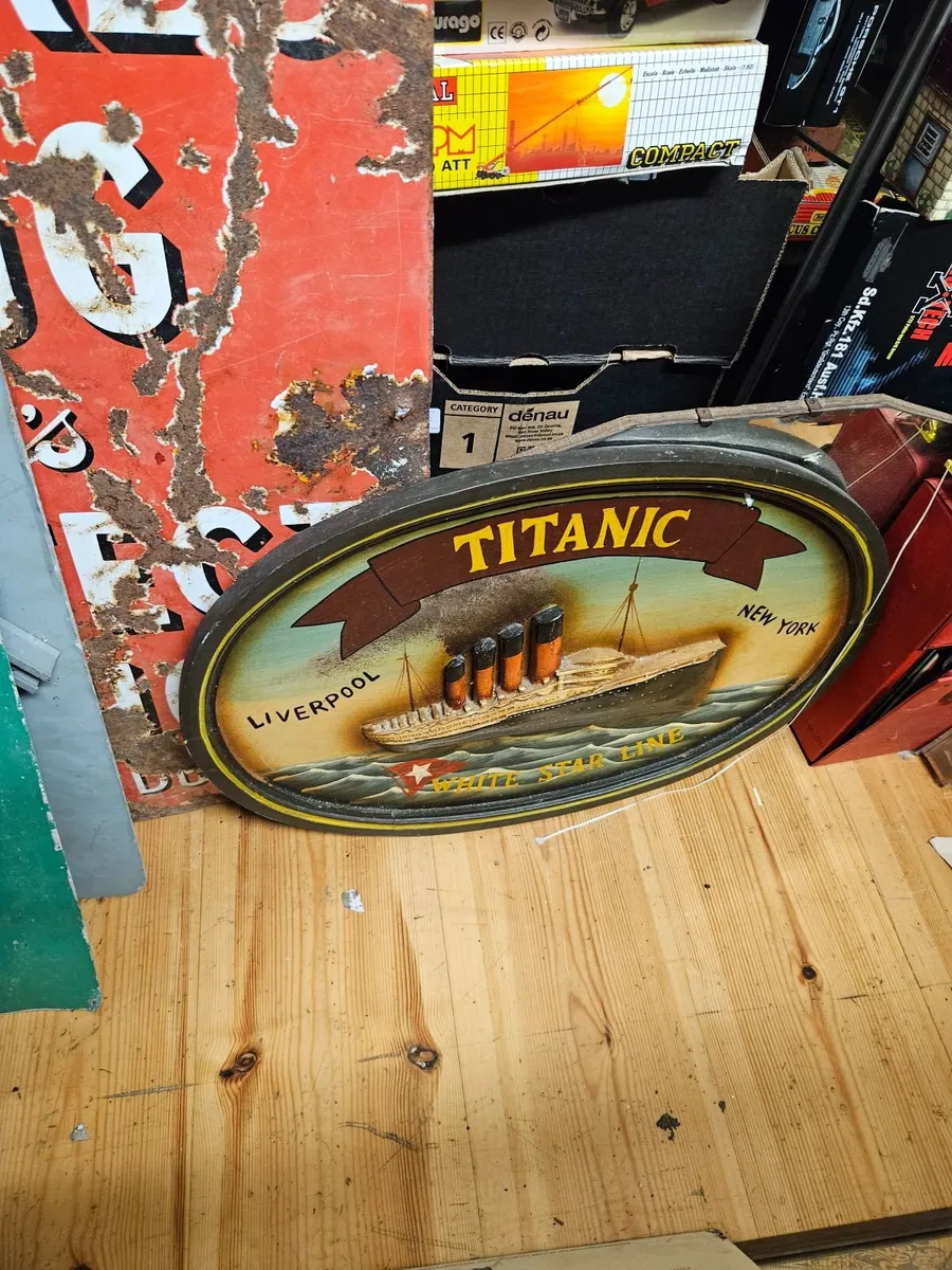 Titanic Picture Plaque - Image 1