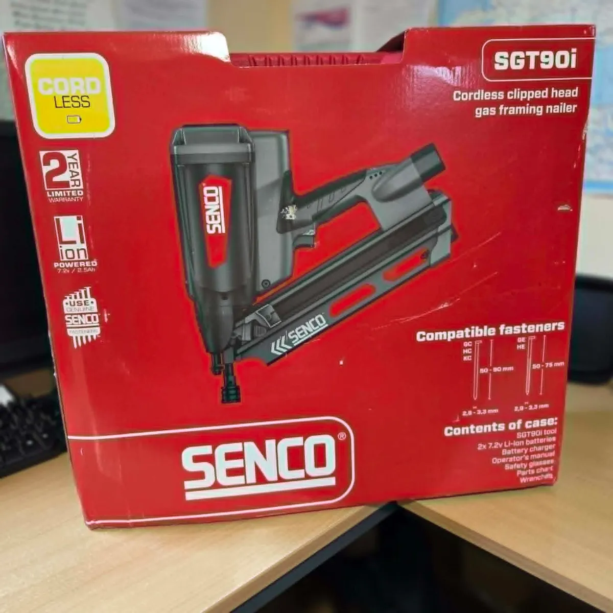 SENCO SGT90i Gas Nail Gun - Image 4