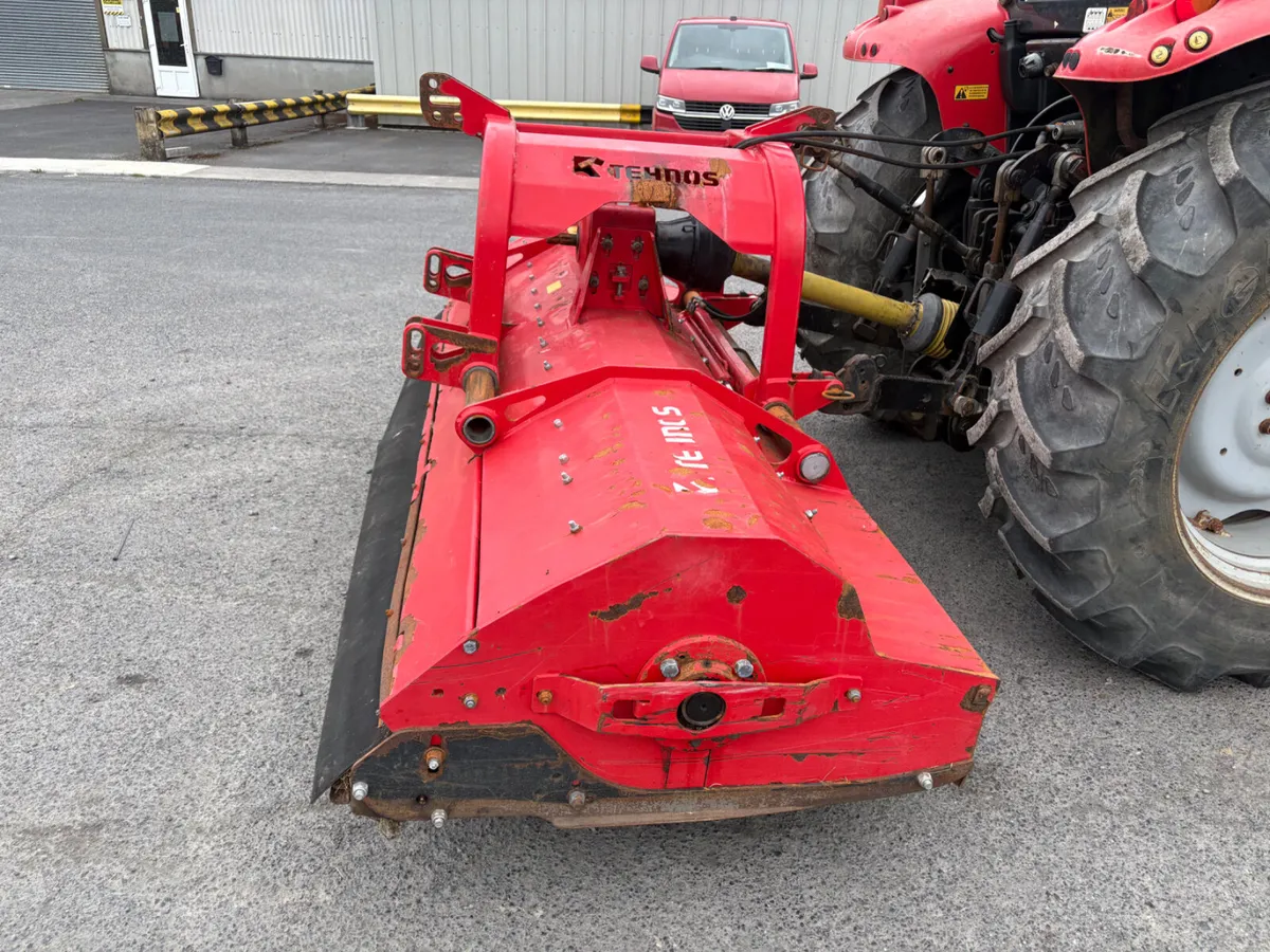 Tehnos Front & Rear Linkage Flail Mulcher - Image 2