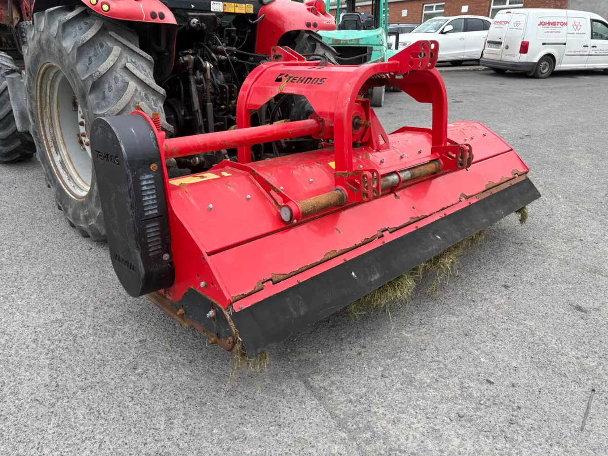 Tehnos Front & Rear Linkage Flail Mulcher - Image 1