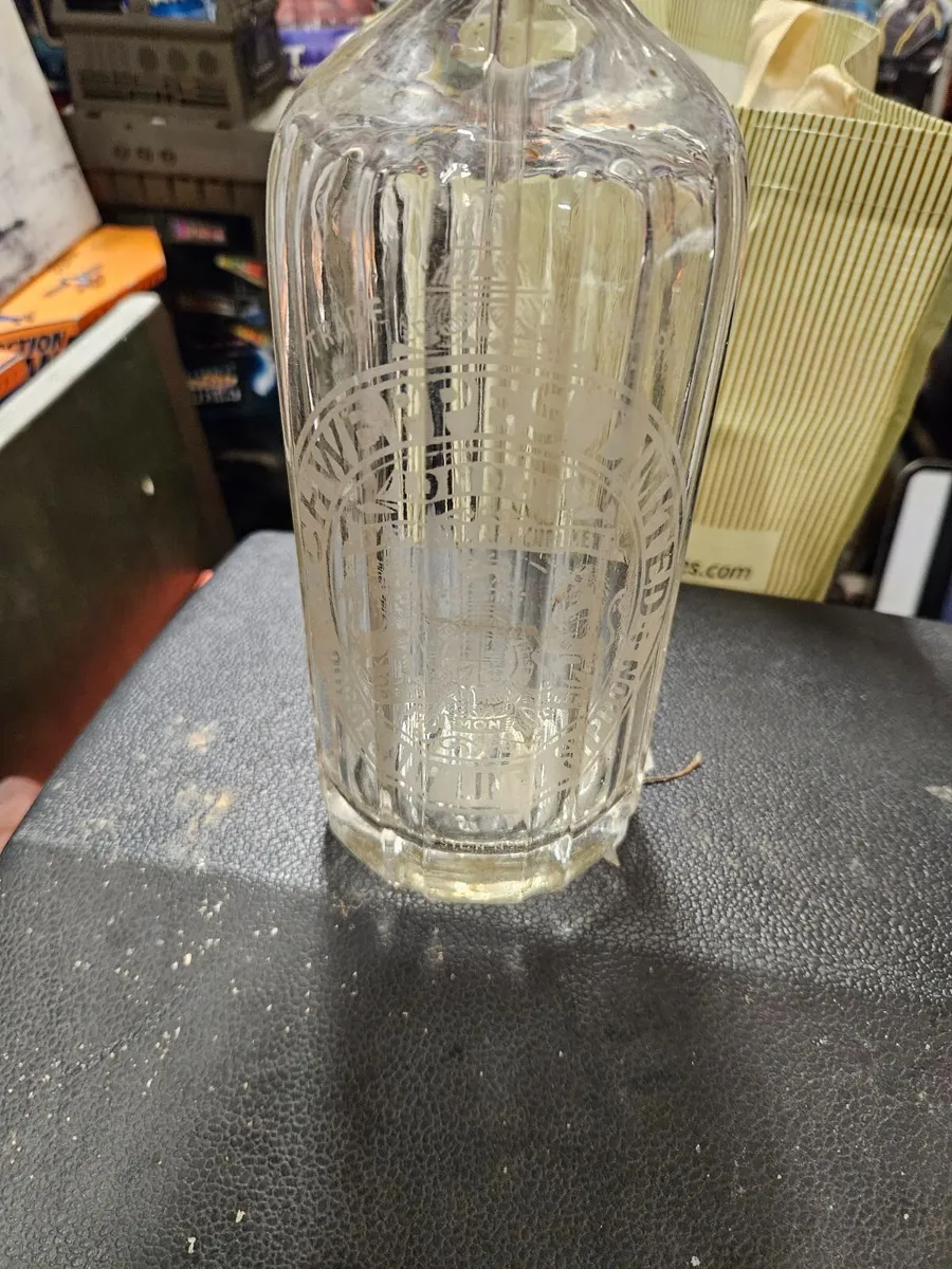 Vintage Soda Water Bottle - Image 3