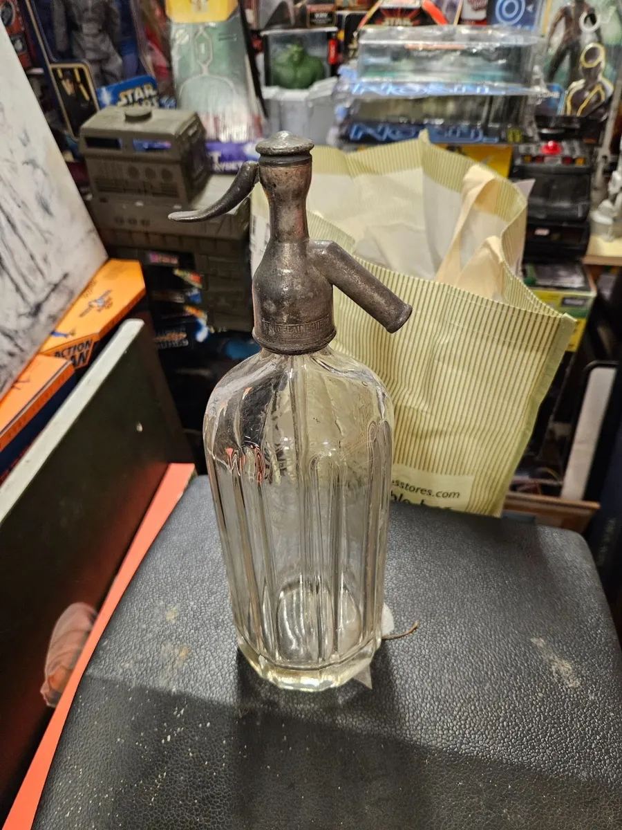 Vintage Soda Water Bottle - Image 1