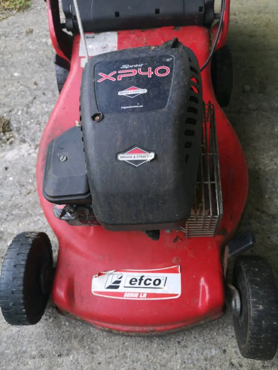 Efco XP 40 Push Lawnmower Briggs & Stratton Engine - Image 2