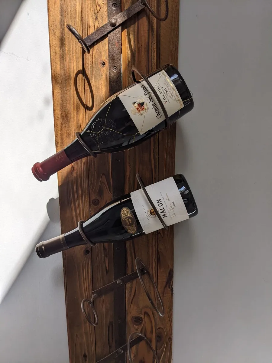 Rustic Wine Rack - Image 1