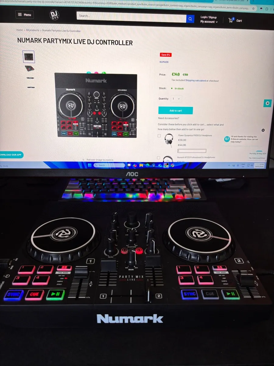 Numark Partymix Live DJ Controller - Image 1