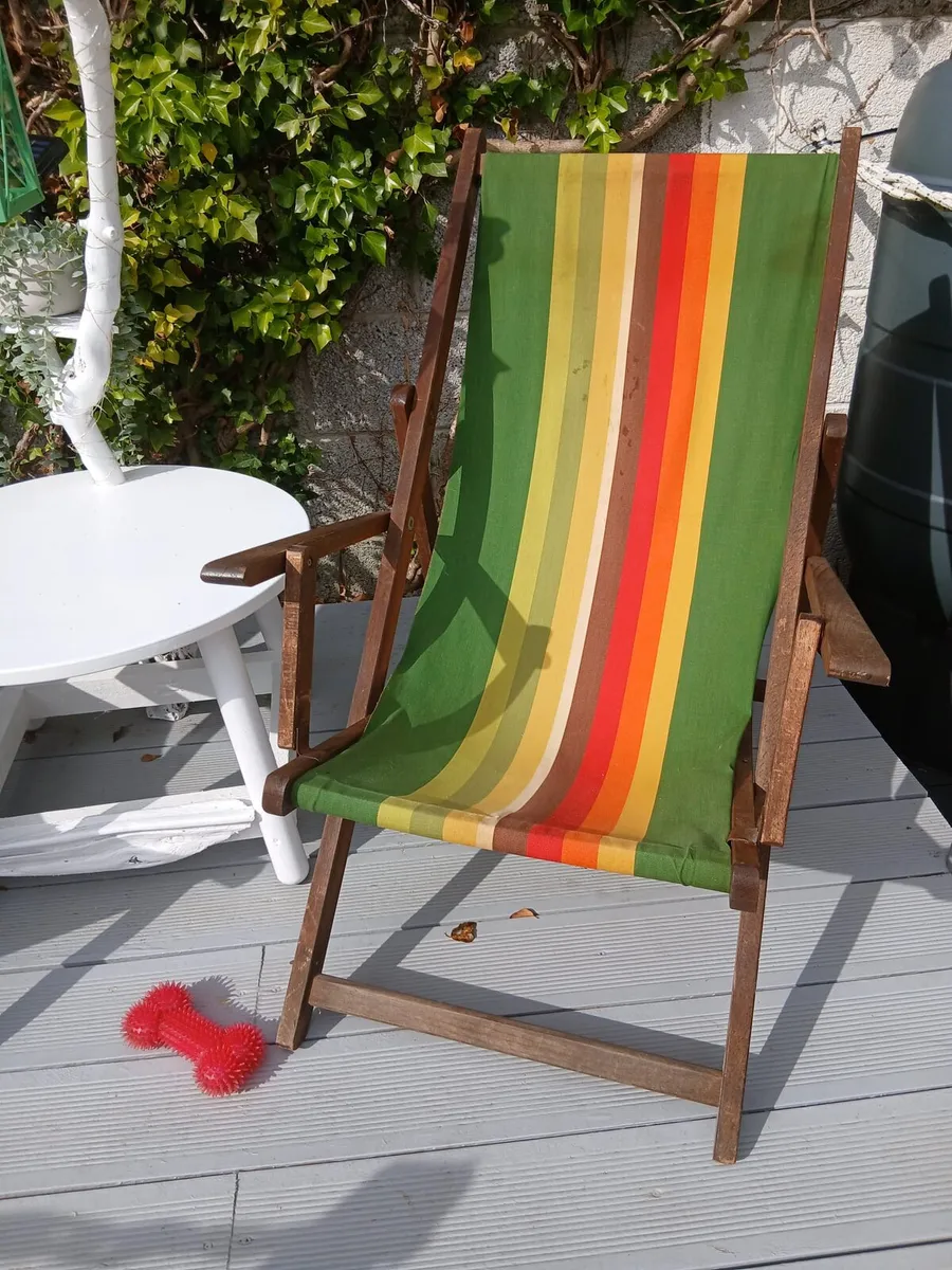 Vintage Deck Chairs - Image 4