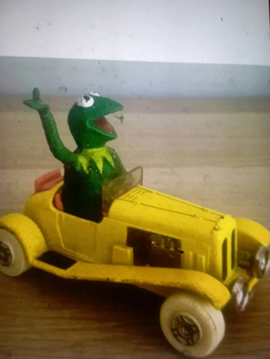 VINTAGE CORGI 1979 DIE--CAST KERMIT  THE FROG. - Image 3