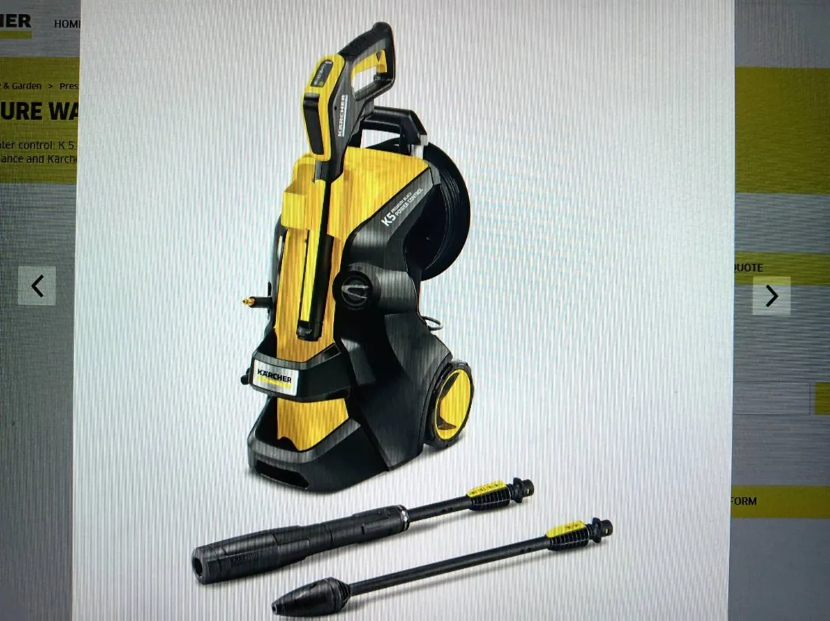 KARCHER K5 145 HOSE REAL LIMITED BLACK EDITION NEW - Image 1