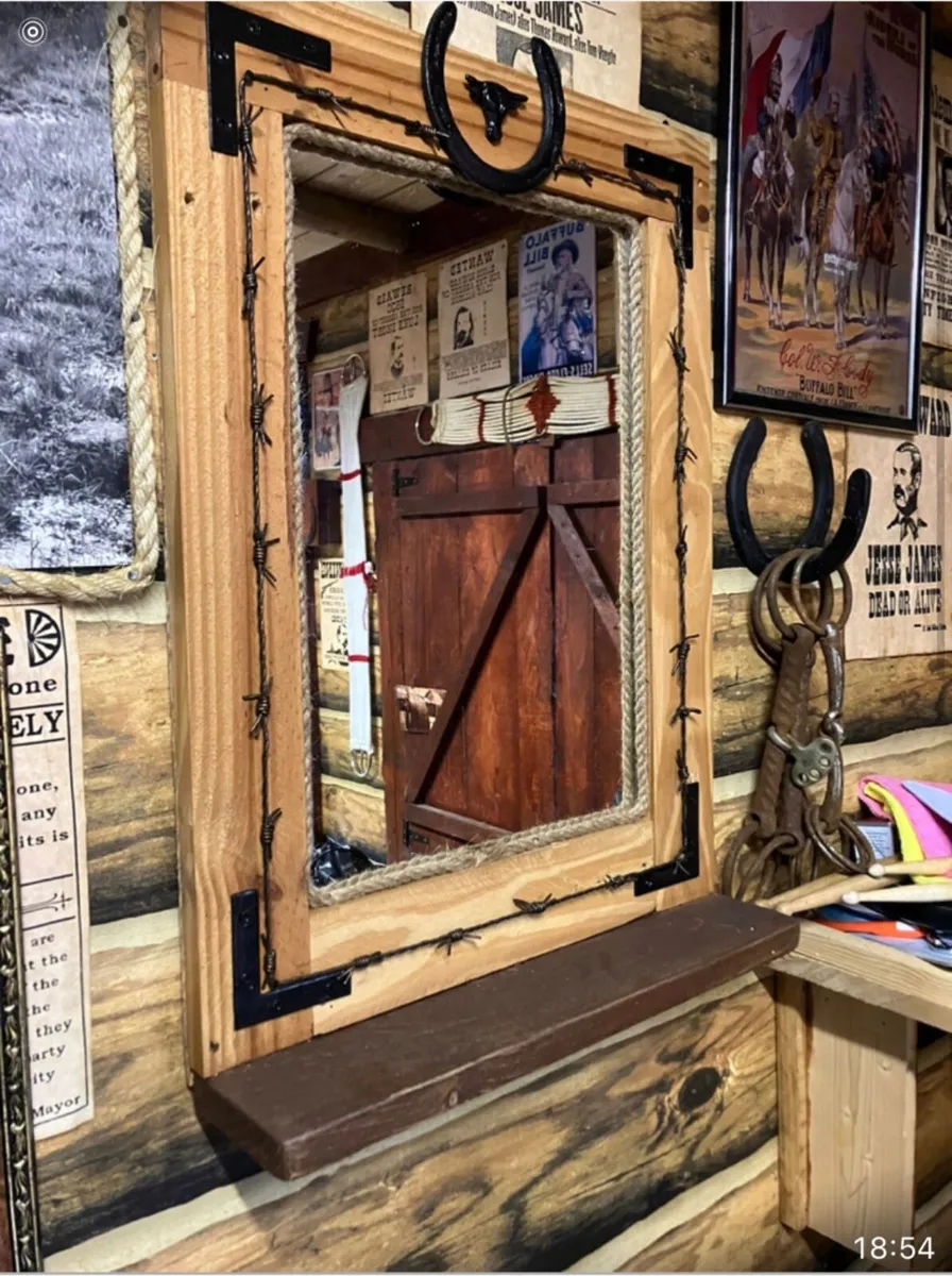 Western Themed Mirrors - Image 4