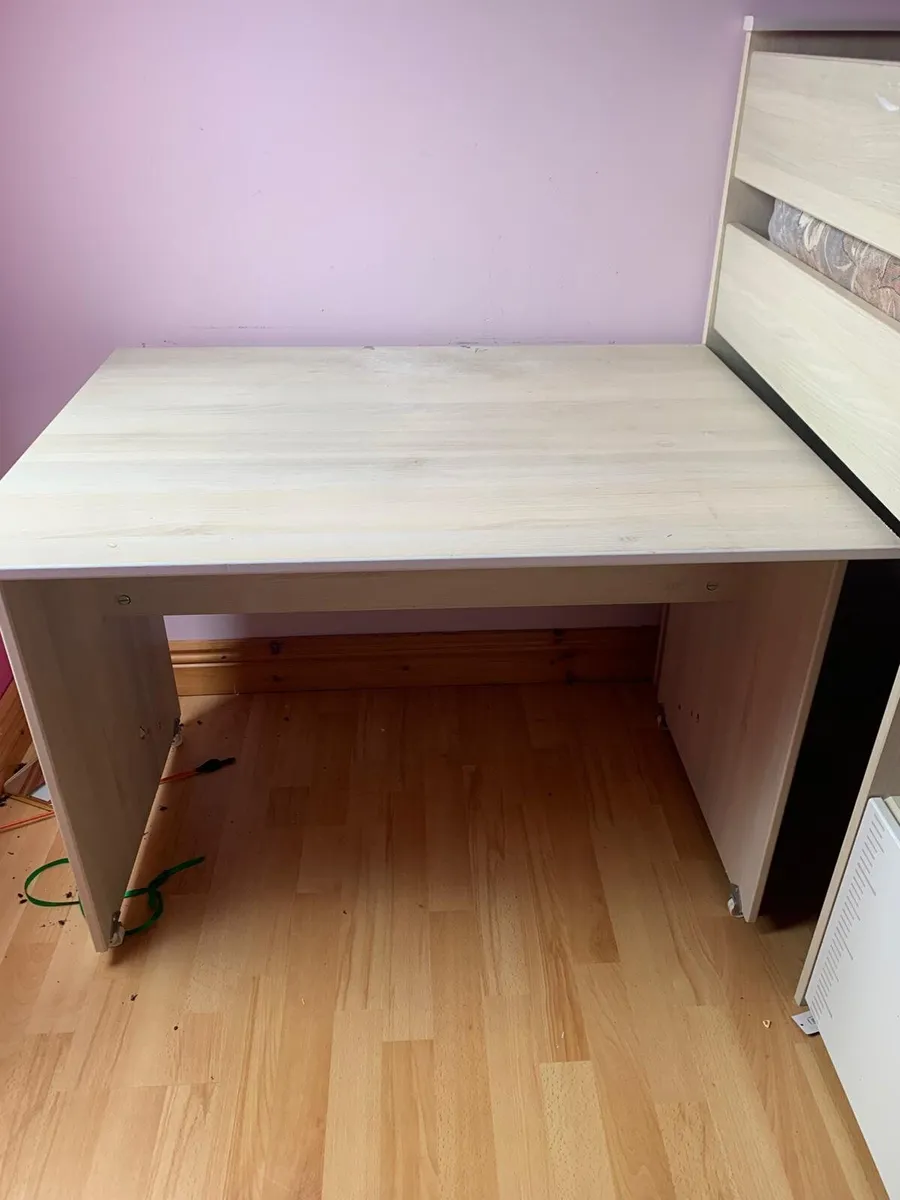 Loft bed with desk and drawers - Image 2