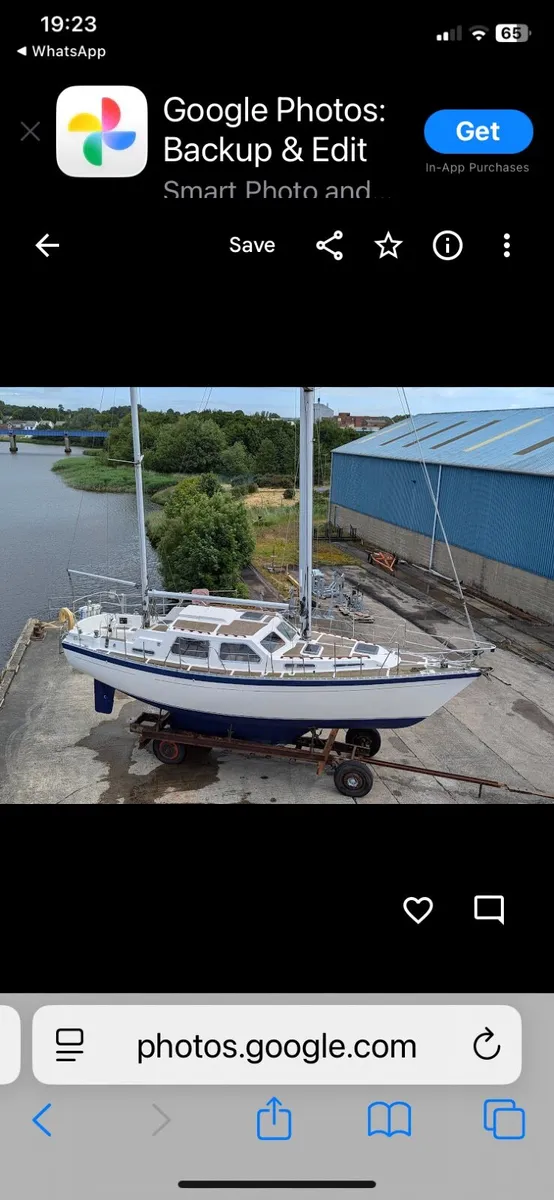 38’ sailing boat - Image 4