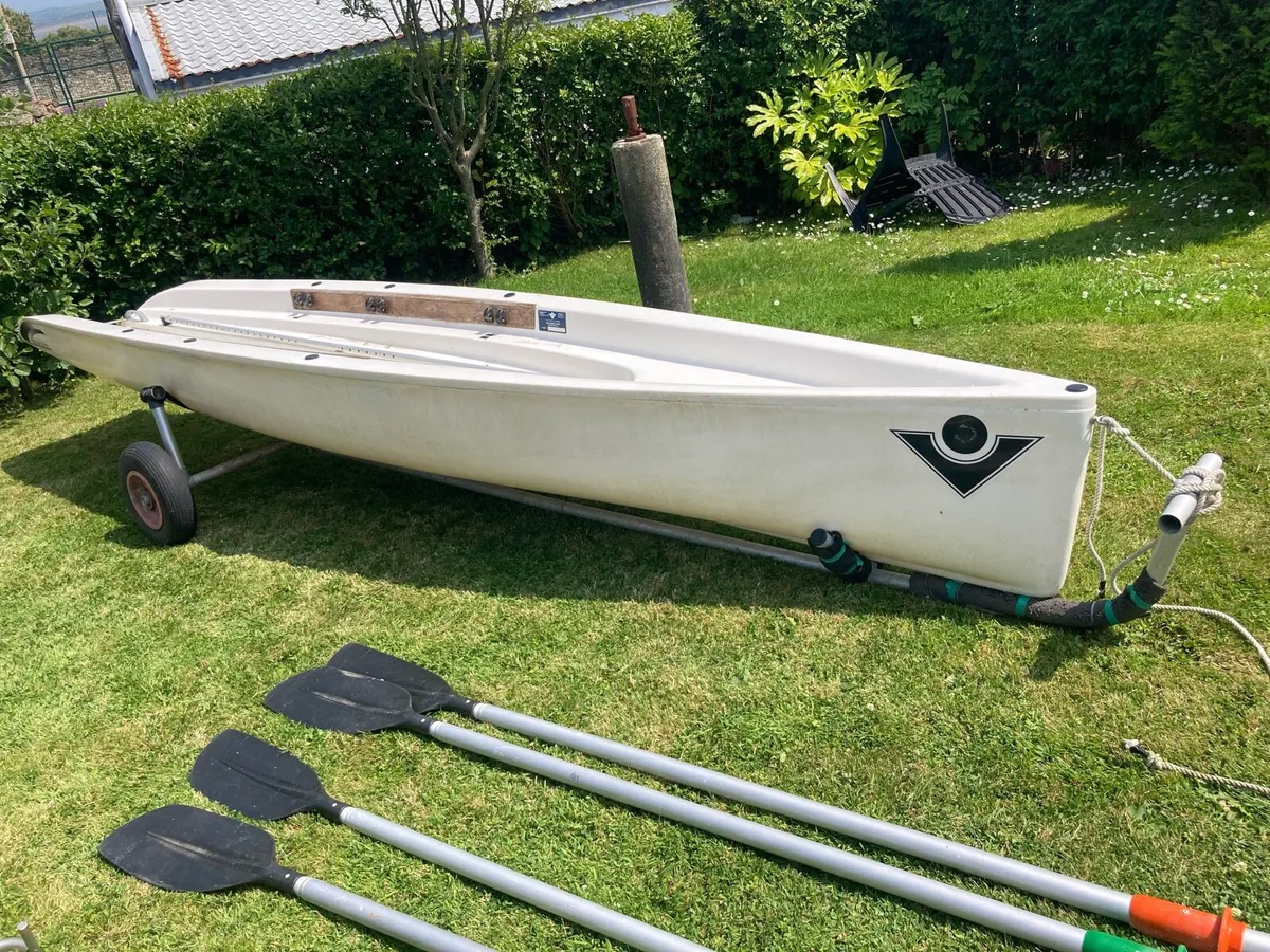 Virus yole 2x Sea rowing boat - Image 2