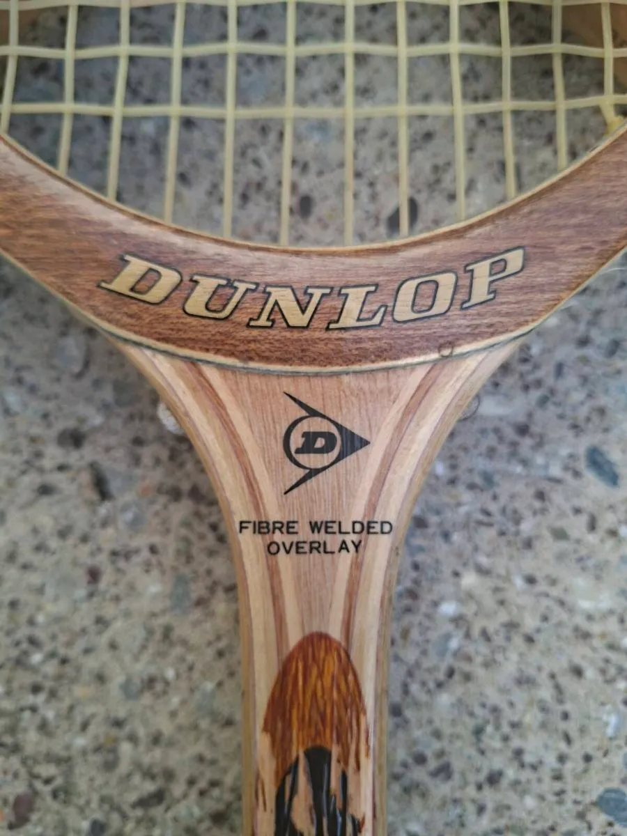 Stunning pair of Original 1950's Dunlop Rackets - Image 4