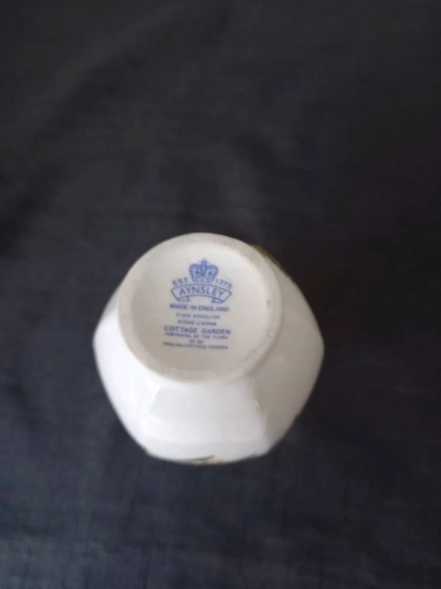 2 Aynsley China Vase's - Image 2
