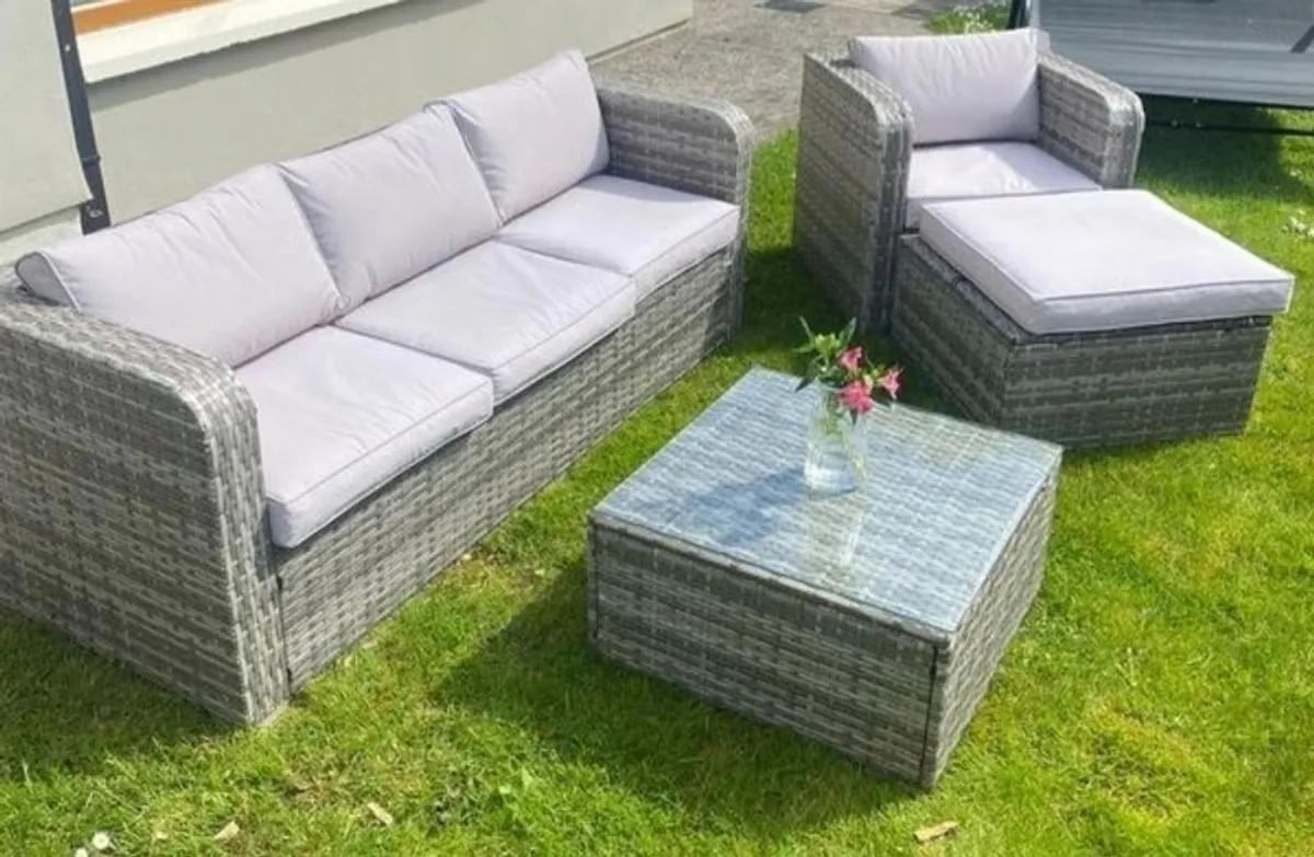 Garden furniture lounge set - Image 1