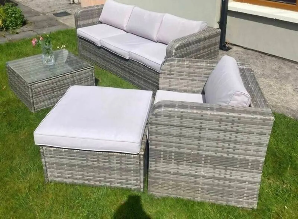 Garden furniture lounge set - Image 3