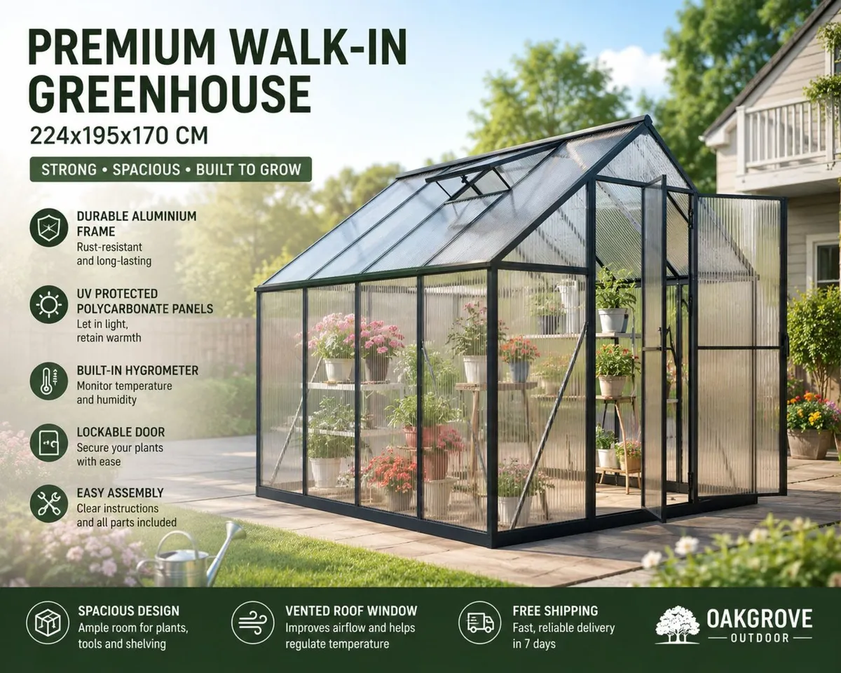 Walk in Green house - Free delivery - Image 1