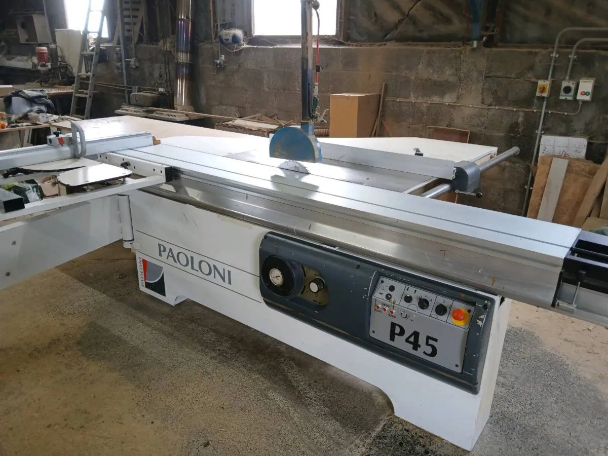 Paoloni panel saw 3phase - Image 1