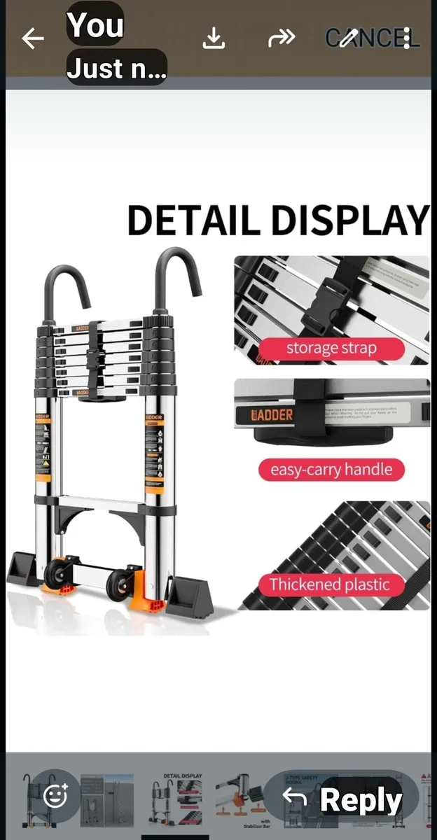 Telescopic ladder - Image 2