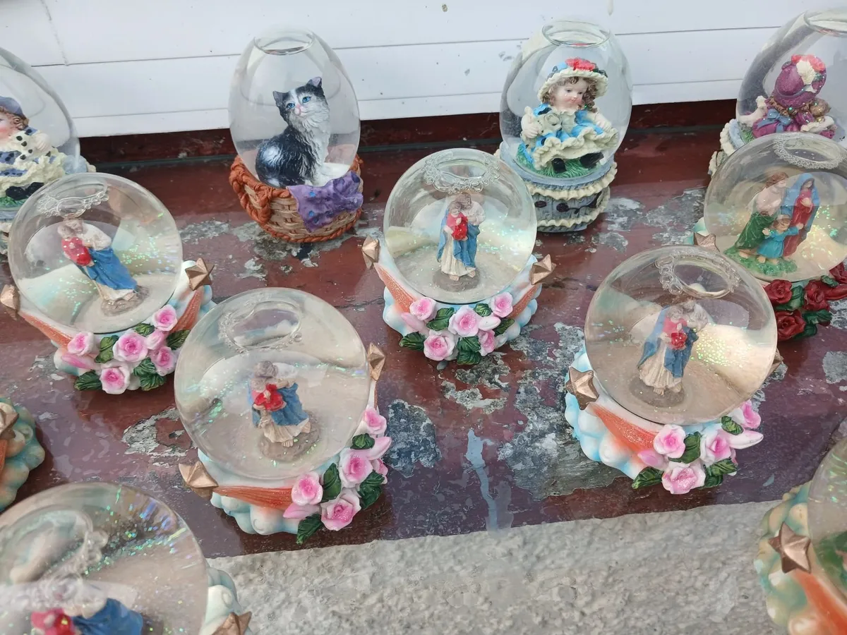 Snow Storm Globe Ornaments - Image 3