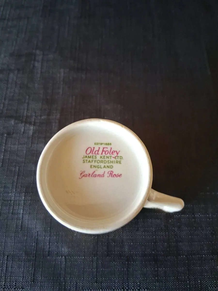 Old Foley Bon Bon Dish & Cup - Image 4