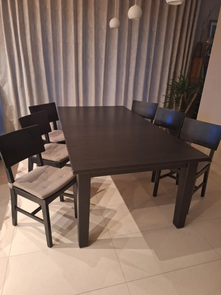 Dining table and chairs - Image 2