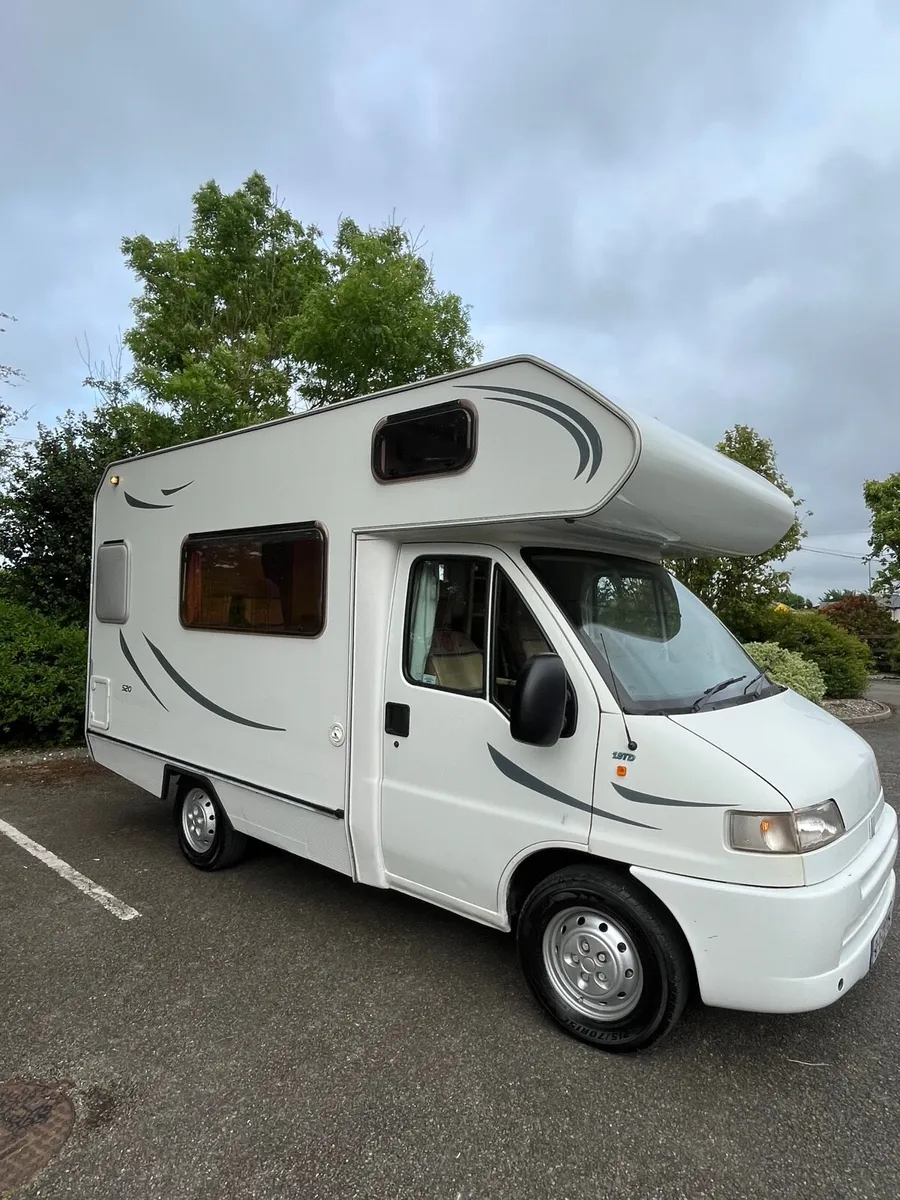 2001 1.9 t d fiat ducato camper 4 saet belts - Image 1