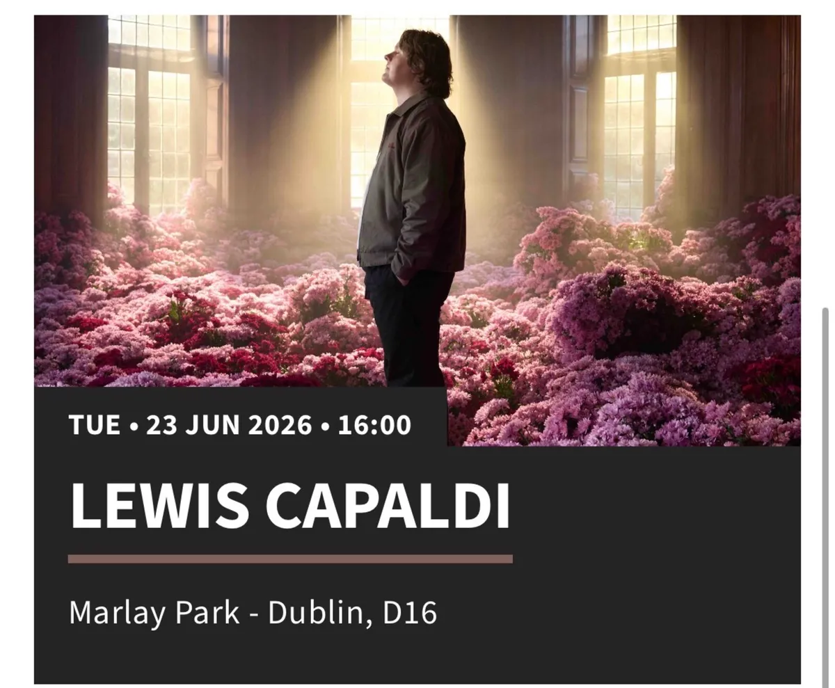 2x Lewis Capaldi Tickets