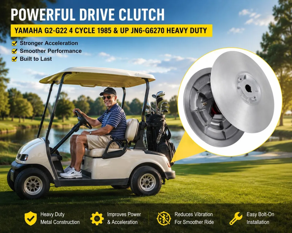 Heavy Duty Golf Cart Drive Clutch Kit - Image 1