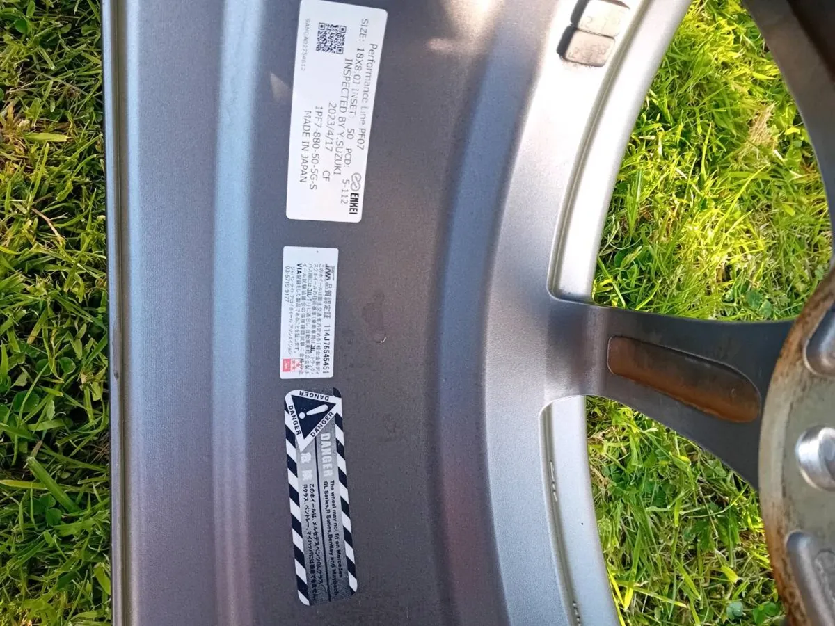18" enkei pf07 alloys - Image 4