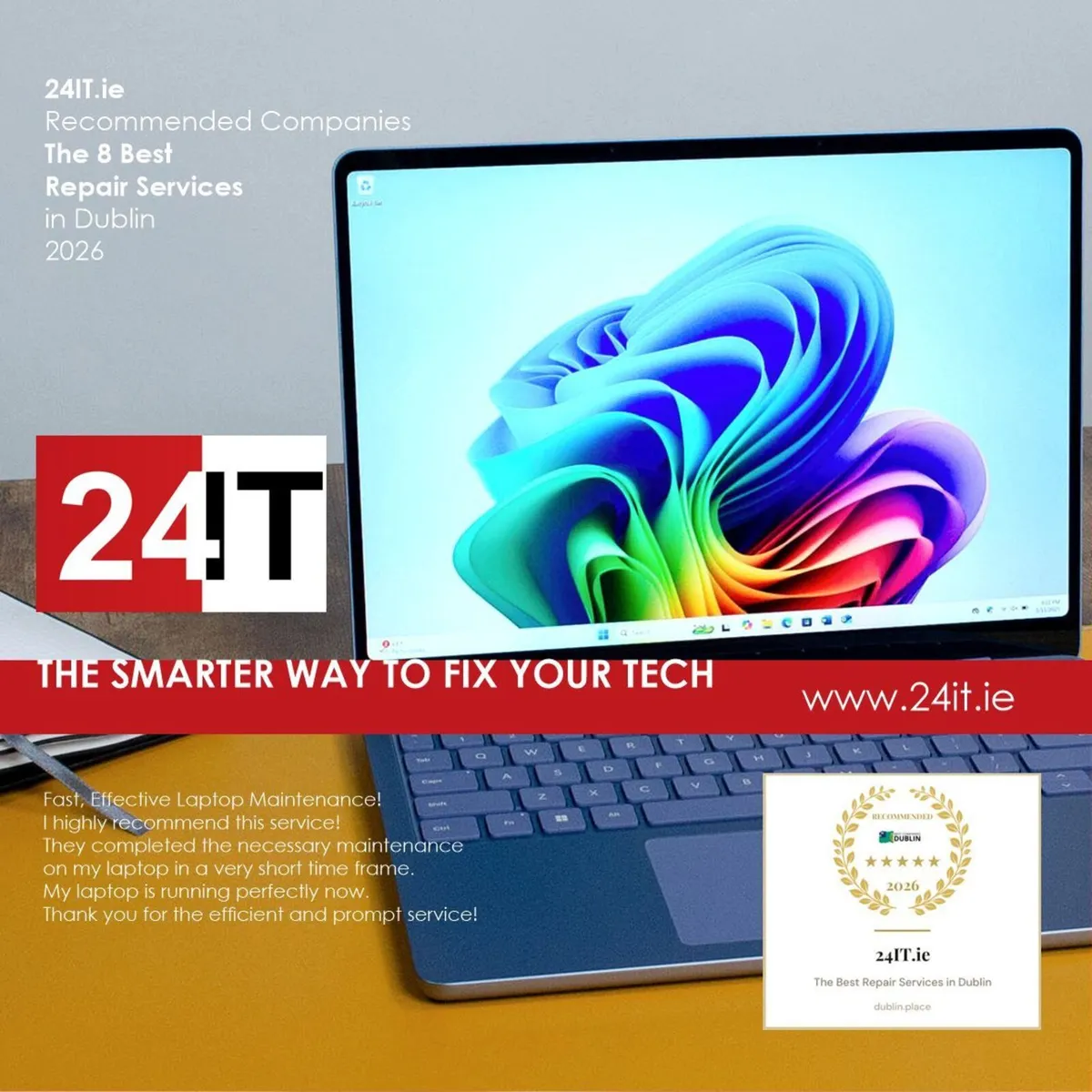 24IT.ie✔Laptop Repairs at Great Prices in Dublin! - Image 2