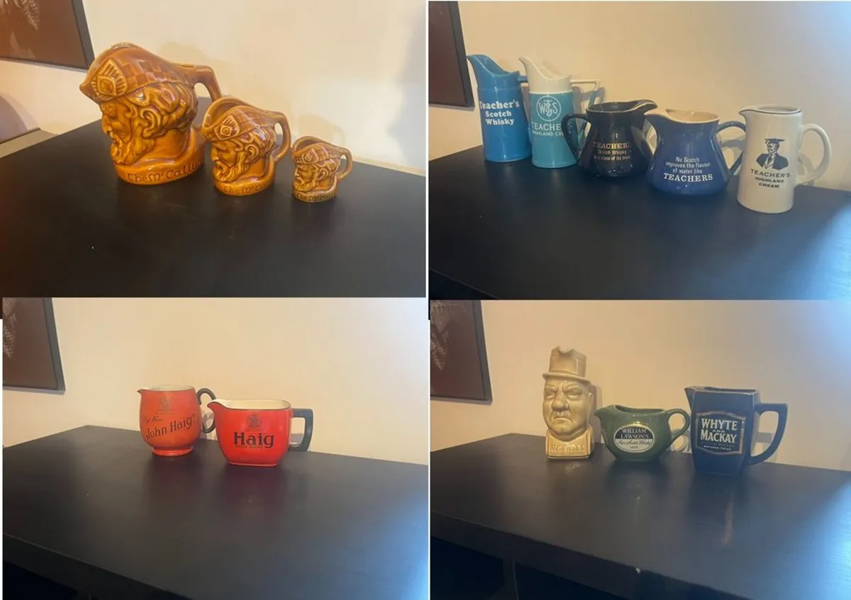 Whiskey/Whisky Vintage Advertising Jug Collection - Image 3