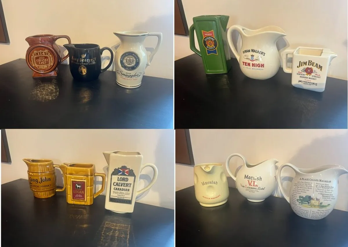 Whiskey/Whisky Vintage Advertising Jug Collection - Image 4