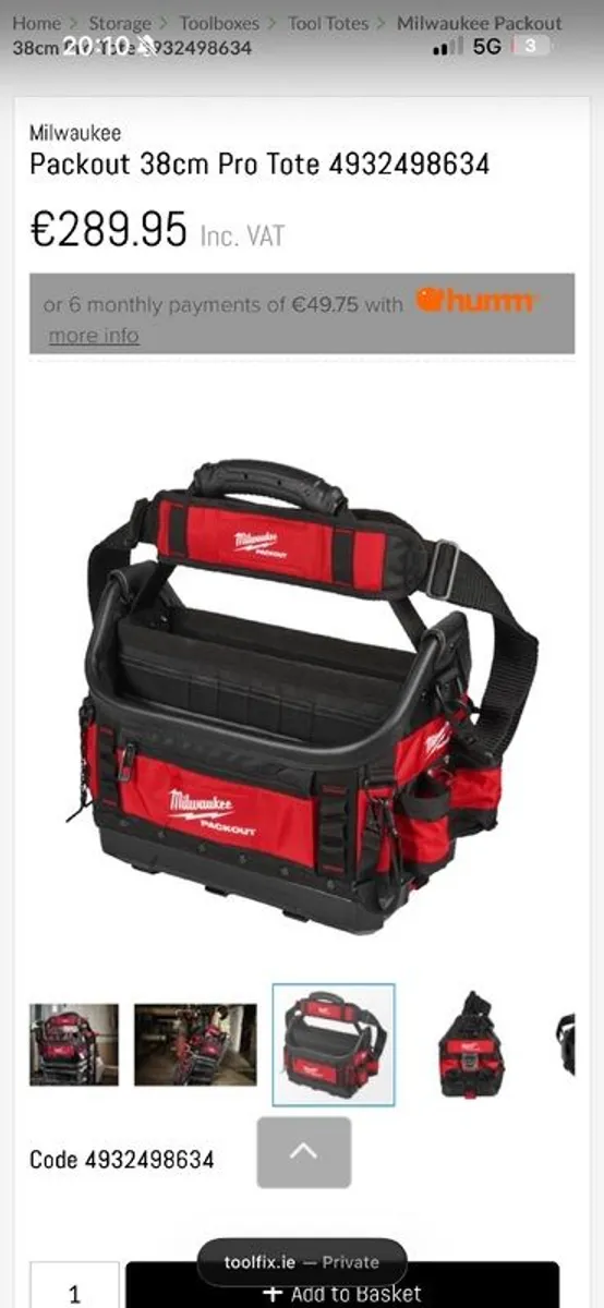 milwaukee packout pro tote - Image 2