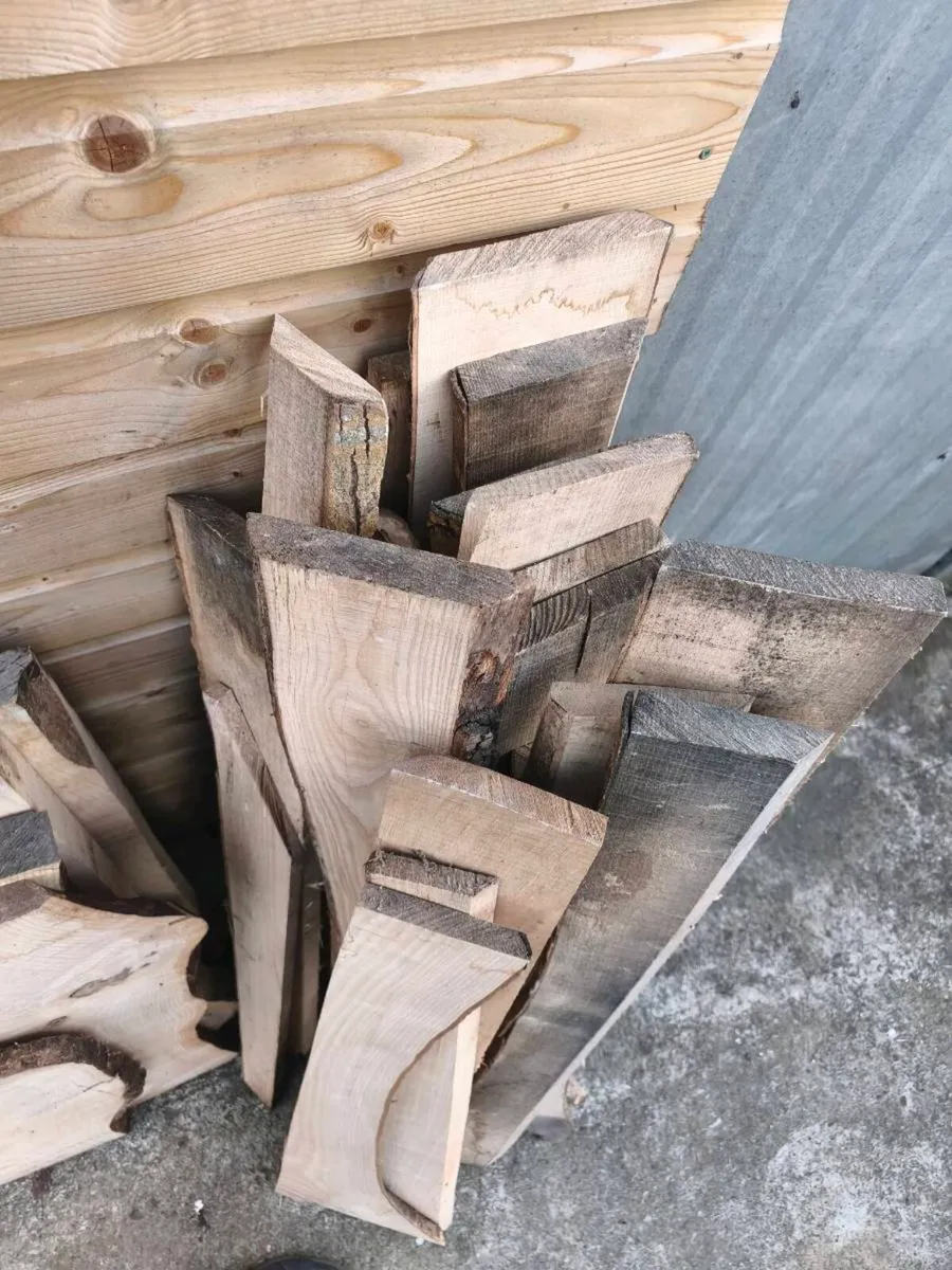 Ash and oak wood planks - Image 4
