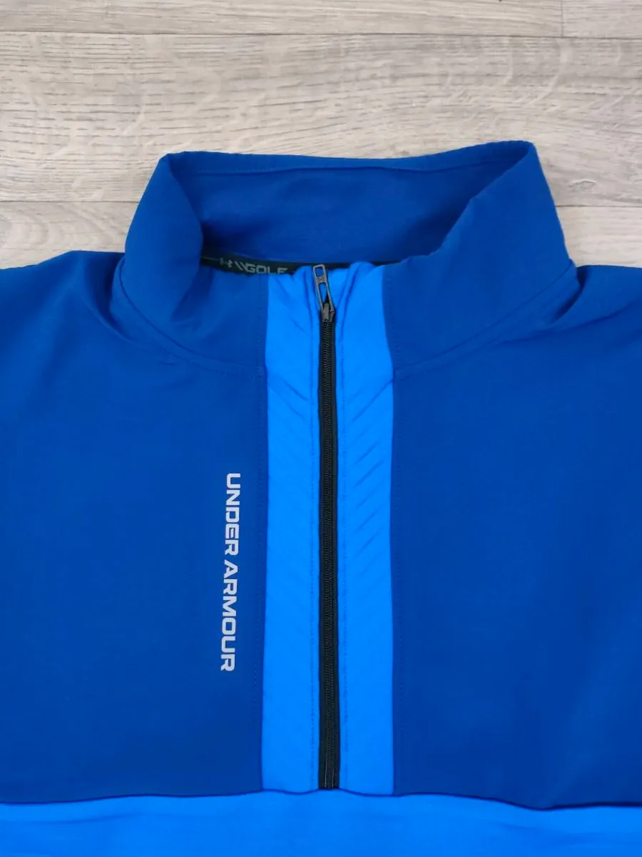 Under Armour Golf Half Zip Vest Gilet Mens XL - Image 3