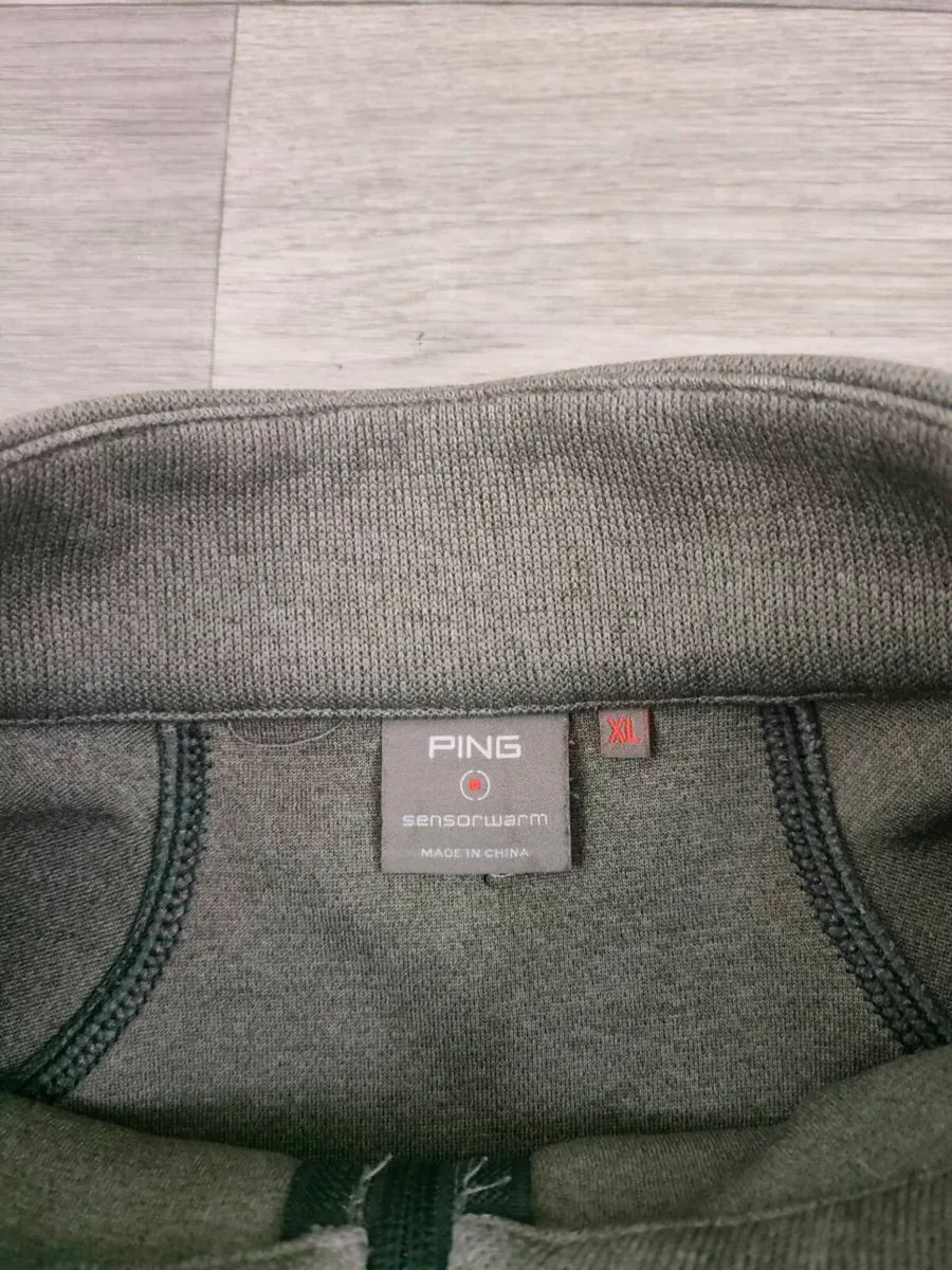Ping Half Zip Golf Jumper Mens XL - Image 4