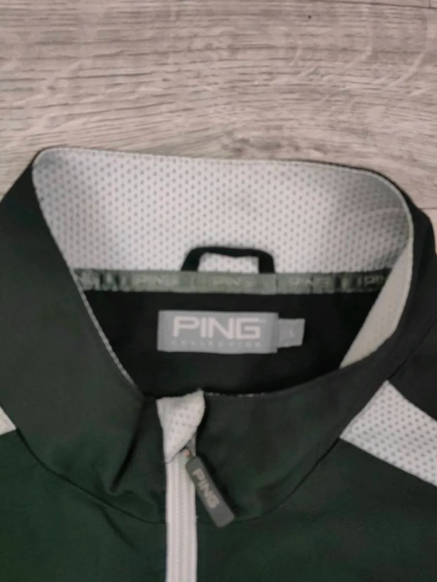 Ping Half Zip Golf Jacket Mens L/XL - Image 4