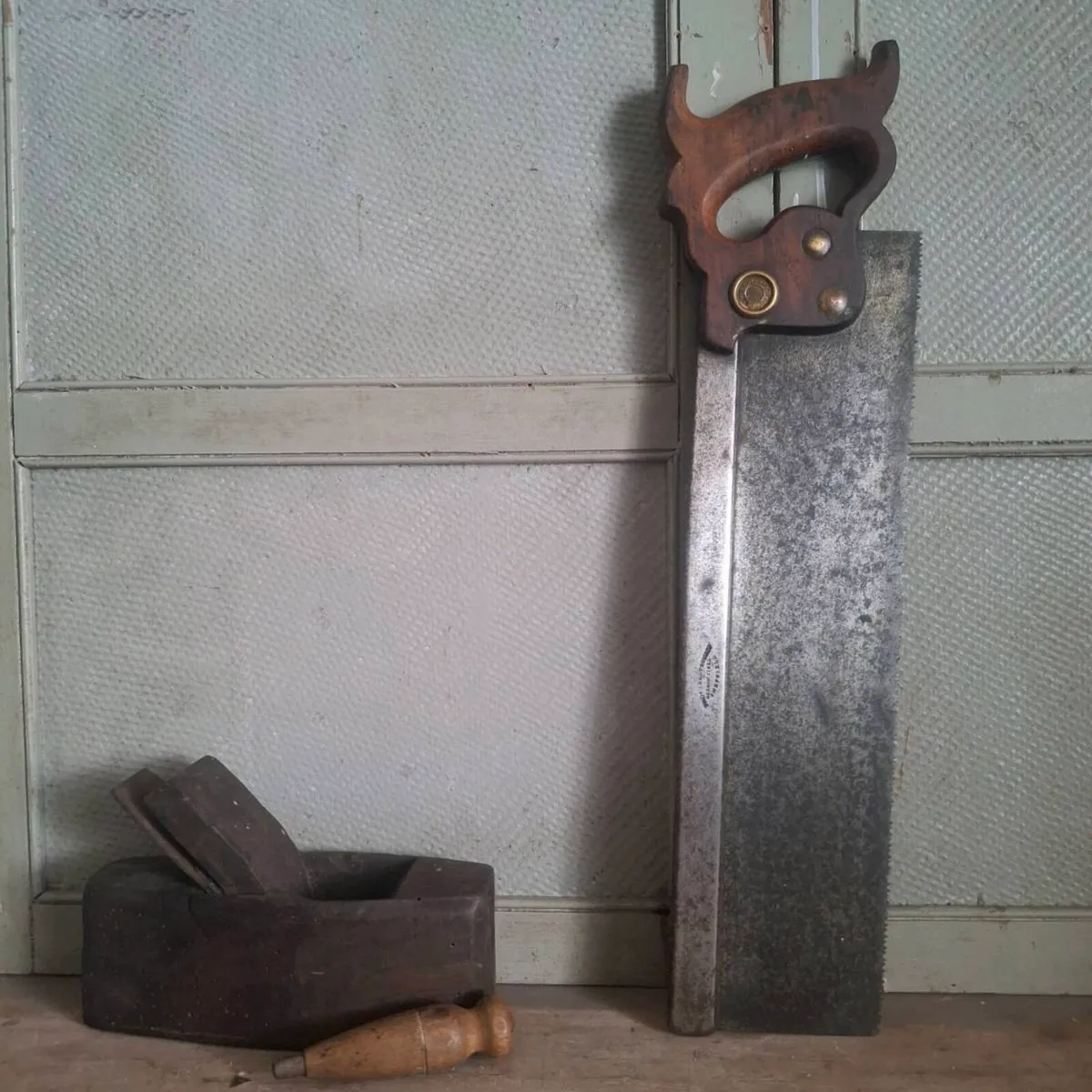 19th Century Hand Saw - Image 1