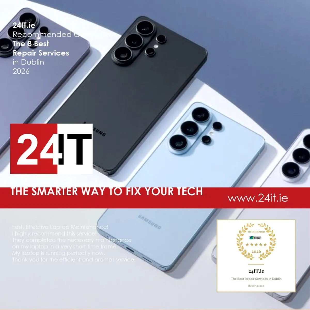 24IT.ie ✔ Phone Repairs at Great Prices in Dublin! - Image 2